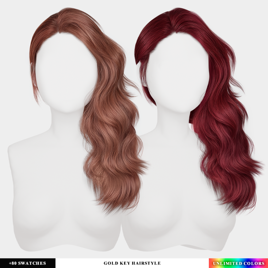 Прическа Gold Key Hairstyle